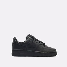 Кроссовки NIKE WMNS Air Force 1 07, размер 6.5US, чёрный