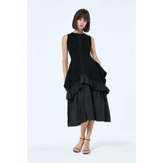 Платье MUUS, размер M, черный