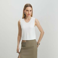 Топ Maison David, размер M, молочно-белый