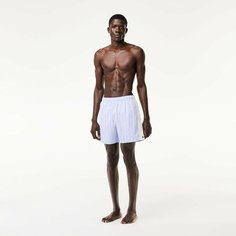 Шорты для плавания LACOSTE, размер TM, голубой