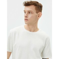 Футболка KOTON, размер XL, белый