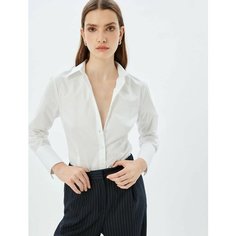 Рубашка KOTON, размер 34, белый