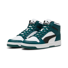 Кроссовки PUMA Rebound Layup Lo SL Jr, размер 10,5 UK, зеленый
