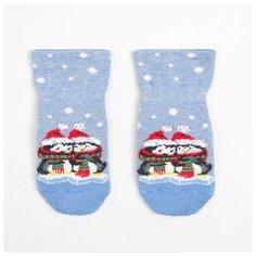 Носки Гамма размер 12/14, , голубой Gamma