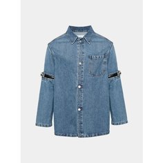 Куртка-рубашка Coperni Open Elbow, размер S, синий