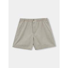 Бермуды Brownyard Washed, размер L, бежевый