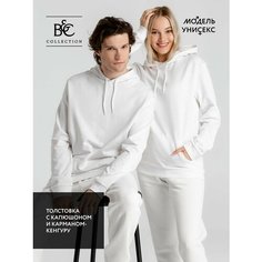 Худи B&C collection, размер 56, , белый