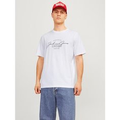 Футболка Jack & Jones, 1 шт., размер L, белый