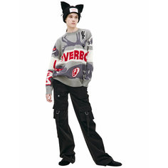 Свитер Charles Jeffrey Loverboy Loverboy, размер L, , серый