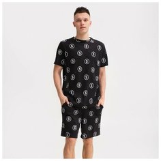 Пижама Kaftan, размер 48, черный