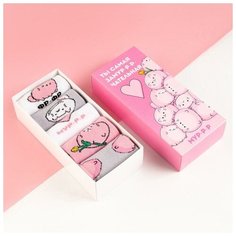 Носки Kaftan, комплект, 5 пар, размер 36/39, розовый