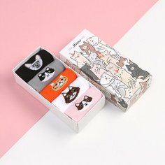 Носки Kaftan, комплект, 5 пар, размер 36/39, розовый