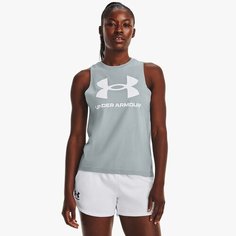 Майка Under Armour Rival Tank, размер S, голубой