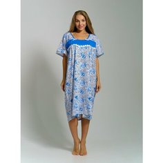 Сорочка BUY-TEX.RU, размер 52, белый, синий