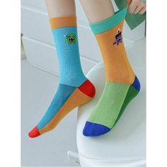Носки , размер 37-43, мультиколор Grow Mimius
