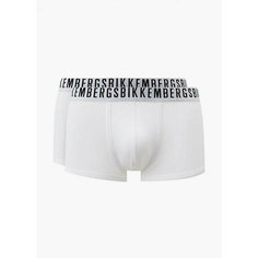 Трусы BIKKEMBERGS Classic, комплект из 2 шт., размер 2XL, белый