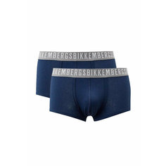 Трусы BIKKEMBERGS Classic, комплект из 2 шт., размер 2XL, синий