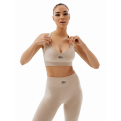 Топ спортивный Juicy clo коллекция SWEET VIBES, размер M, beige