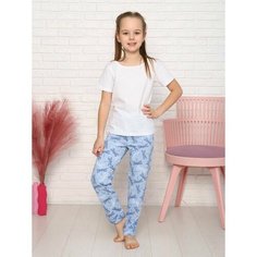 Брюки Ивановский текстиль, размер 30, голубой