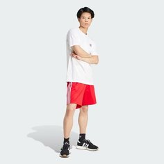 Шорты спортивные adidas Originals, размер L, красный