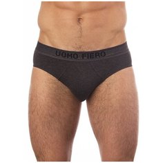 Трусы Uomo Fiero, размер 48, темно-серый