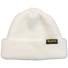 Шапка Bro Stuff BroStuff, размер One Size, белый, черный
