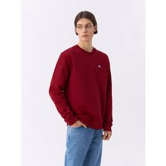 Свитшот Tommy Jeans, размер S, , бордовый