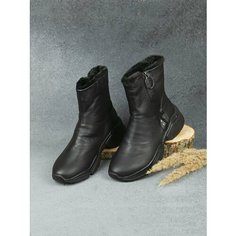 Ботинки Tamaris, размер 38 EU, черный