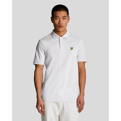 Поло Lyle & Scott Plain Polo Shirt, размер L, white