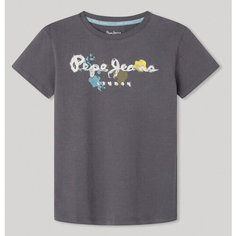 Футболка Pepe Jeans, размер 10 лет, серый