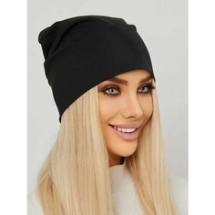 Шапка бини STREETFIT, размер 58-60, черный