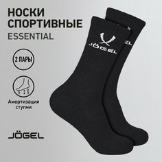 Носки Jogel, комплект, 2 пары, размер 39-42, черный