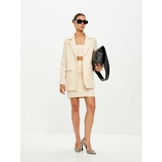 Костюм классический DAZZLE STYLE STEFANI, размер 48, бежевый