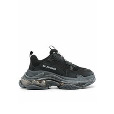 Кроссовки BALENCIAGA Triple S, размер 36 FR, чёрный