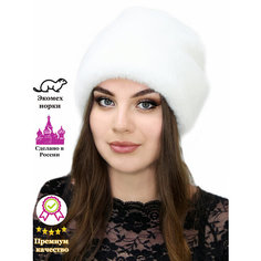 Шапка Lemmex, размер one size 55-58, белый