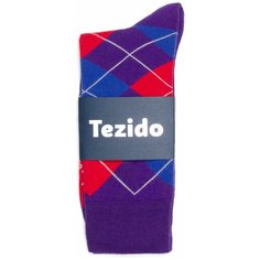 Носки Tezido, размер 41-46, синий