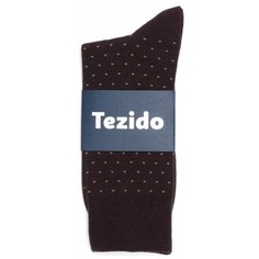 Носки Tezido, размер 41-46, коричневый