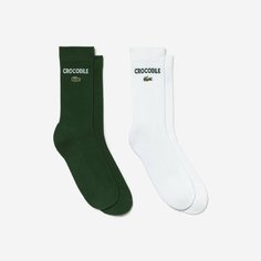 Носки LACOSTE, размер T6, зеленый