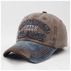 Бейсболка мужская ORIGINAL BLACK, размер 55-60, синий, бежевый M Trend