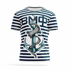 Футболка PANiN Brand, размер 4XL, белый, серый