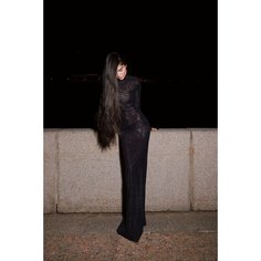 Платье LI LAB, размер S, черный