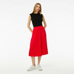 Юбка LACOSTE, размер TS, красный