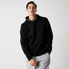 Толстовка LACOSTE Regular fit, размер T4, , чёрный