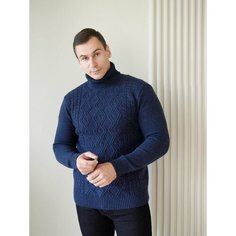 Свитер DECADE, размер 52, , темно-синий