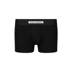 Трусы DOLCE & GABBANA, размер 4, черный