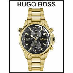 Наручные часы BOSS Globetrotter, golden