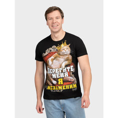 Футболка MixFix, размер S, черный