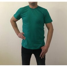 Футболка WELLWEAR, размер 48, зеленый
