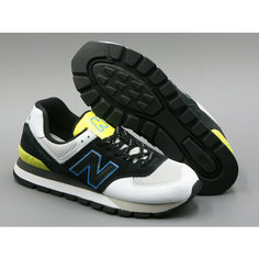 Кроссовки New Balance 574, полнота D, размер 9,5 US, мультиколор