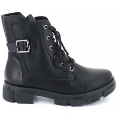 Ботинки Rieker, размер 37, черный/черный